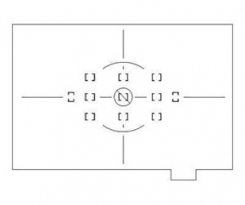 Nikon Einstellscheibe L zu F6